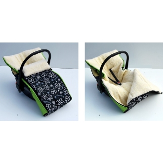 Dětský fusak BABYLUX K14 - 105 cm, ovčí vlna