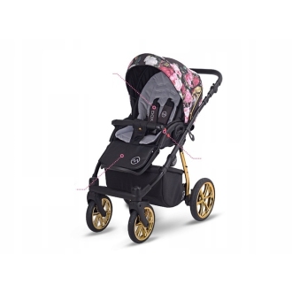 Kočárek Lonex Pax Rose dvojkombinace