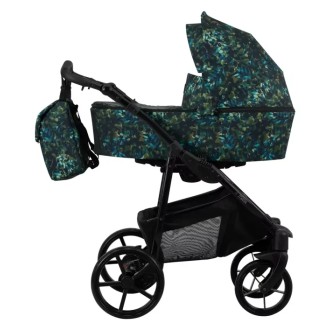 Kočárek KUNERT Mata black dvojkombinace