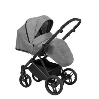 Kočárek KUNERT Lazzio Premium Silver, dvojkombinace