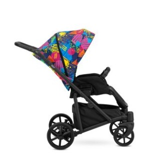 Kočárek KUNERT Roy black dvojkombinace