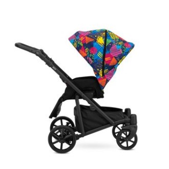 Kočárek KUNERT Roy black dvojkombinace