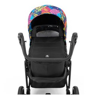 Kočárek KUNERT Roy black dvojkombinace