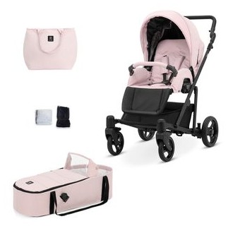 Kočárek KUNERT Roy black dvojkombinace