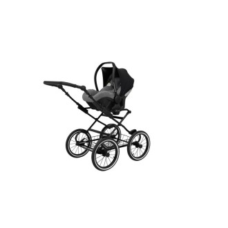 Kočárek KUNERT Romantic black trojkombinace