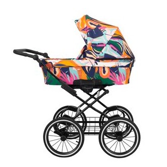 Kočárek KUNERT Romantic black trojkombinace