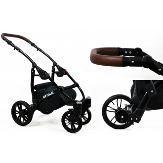 Kočárek BABYLUX Optimal ALU white  dvojkombinace