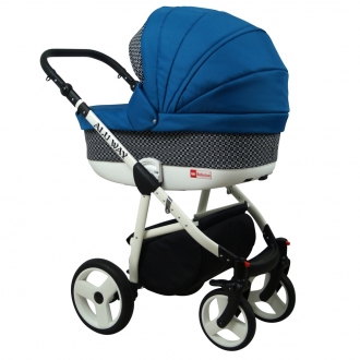 Kočárek BABYLUX ALU WAY + dárek, dvojkombinace