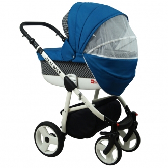 Kočárek BABYLUX ALU WAY + dárek, dvojkombinace