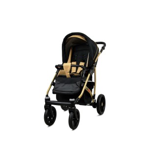 Kočárek  BABYLUX LARGO White dvojkombinace