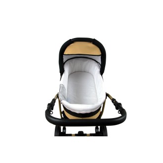 Kočárek  BABYLUX LARGO White trojkombinace