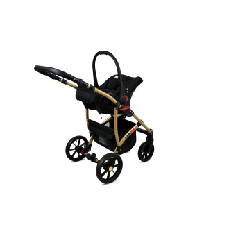 Kočárek  BABYLUX LARGO White trojkombinace