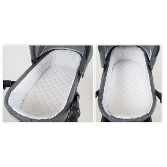 Kočárek BABYLUX AXEL Gold + dárek dvojkombinace