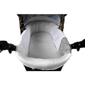 Kočárek BABYLUX MARLUX Silver dvojkombinace