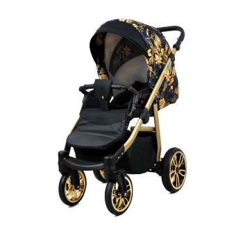 Kočárek BABYLUX Colorlux gold dvojkombinace