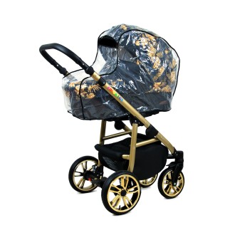 Kočárek BABYLUX Colorlux black dvojkombinace