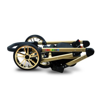 Kočárek BABYLUX Colorlux gold trojkombinace