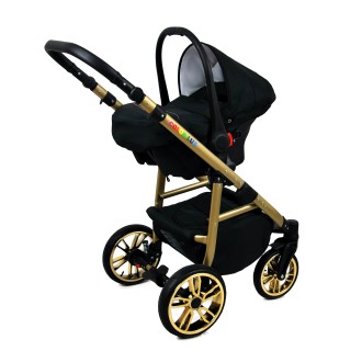 Kočárek BABYLUX Colorlux white trojkombinace