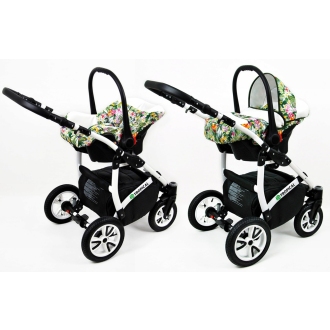 Kočárek BABYLUX TROPICAL dvojkombinace