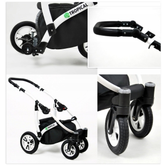 Kočárek BABYLUX TROPICAL dvojkombinace