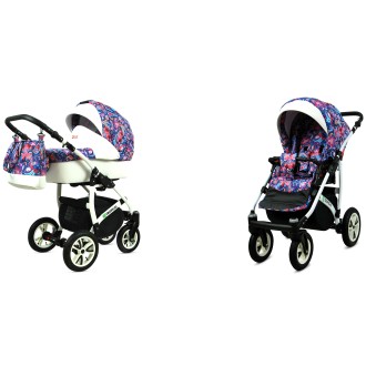 Kočárek BABYLUX TROPICAL dvojkombinace