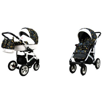 Kočárek BABYLUX TROPICAL dvojkombinace
