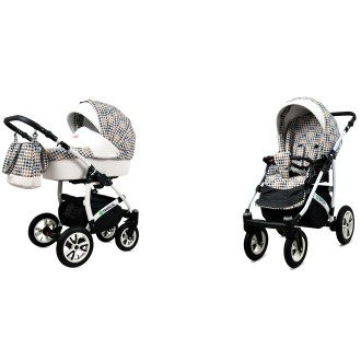 Kočárek BABYLUX TROPICAL dvojkombinace