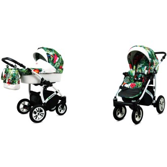 Kočárek BABYLUX TROPICAL dvojkombinace