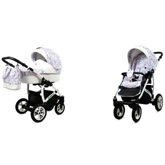 Kočárek BABYLUX TROPICAL dvojkombinace