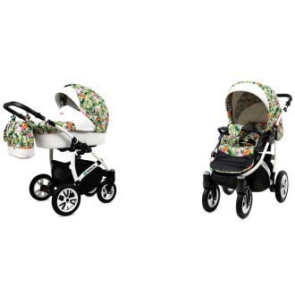 Kočárek BABYLUX TROPICAL dvojkombinace