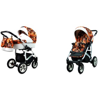 Kočárek BABYLUX TROPICAL dvojkombinace