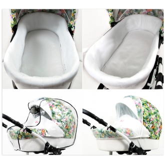 Kočárek BABYLUX TROPICAL trojkombinace