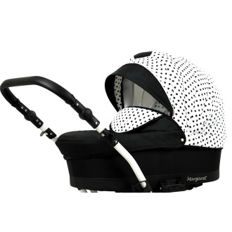 Kočárek Raf-pol BABYLUX Margaret White dvojkombinace