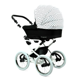 Kočárek Raf-pol BABYLUX Margaret White dvojkombinace