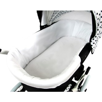 Kočárek Raf-pol BABYLUX Margaret White dvojkombinace