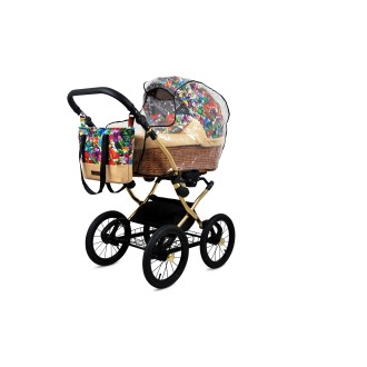 Kočárek Raf-pol BABYLUX Classic Silver trojkombinace