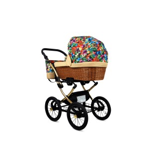 Kočárek Raf-pol BABYLUX Classic Silver trojkombinace