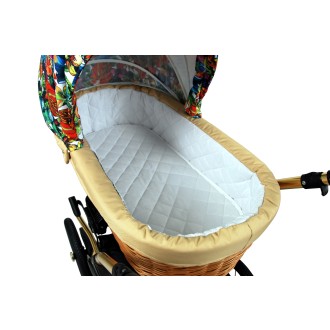 Kočárek Raf-pol BABYLUX Classic Silver trojkombinace