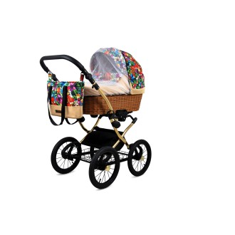 Kočárek Raf-pol BABYLUX Classic White trojkombinace