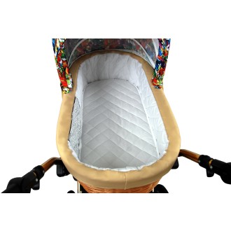 Kočárek Raf-pol BABYLUX Classic White trojkombinace