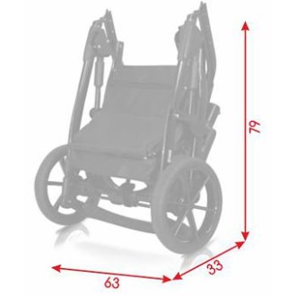 kočárek Milu Kids Bacio trojkombinace