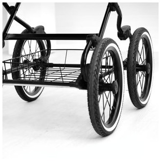 Hluboký kočárek KUNERT Romantic silver