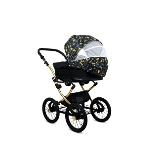 Kočárek BABYLUX Margaret Gold 4v1
