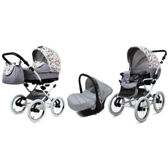 Kočárek  BABYLUX Margaret White 4v1