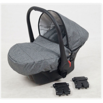 Kočárek BABYLUX AXEL Black  4v1 + dárek