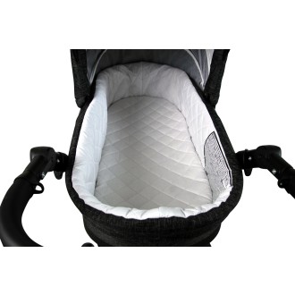 Kočárek BABYLUX AXEL Black  4v1 + dárek