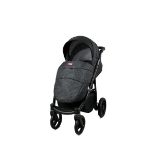 Kočárek BABYLUX AXEL Black  4v1 + dárek