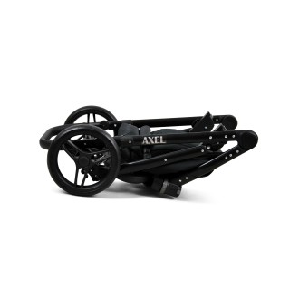 Kočárek BABYLUX AXEL Black  4v1 + dárek