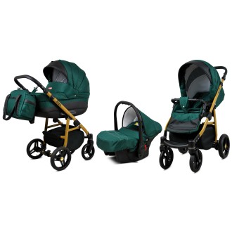 Kočárek BABYLUX AXEL Gold 4v1 + dárek