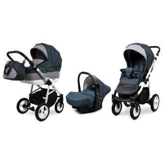 Kočárek BABYLUX ALU WAY  4v1 + dárek